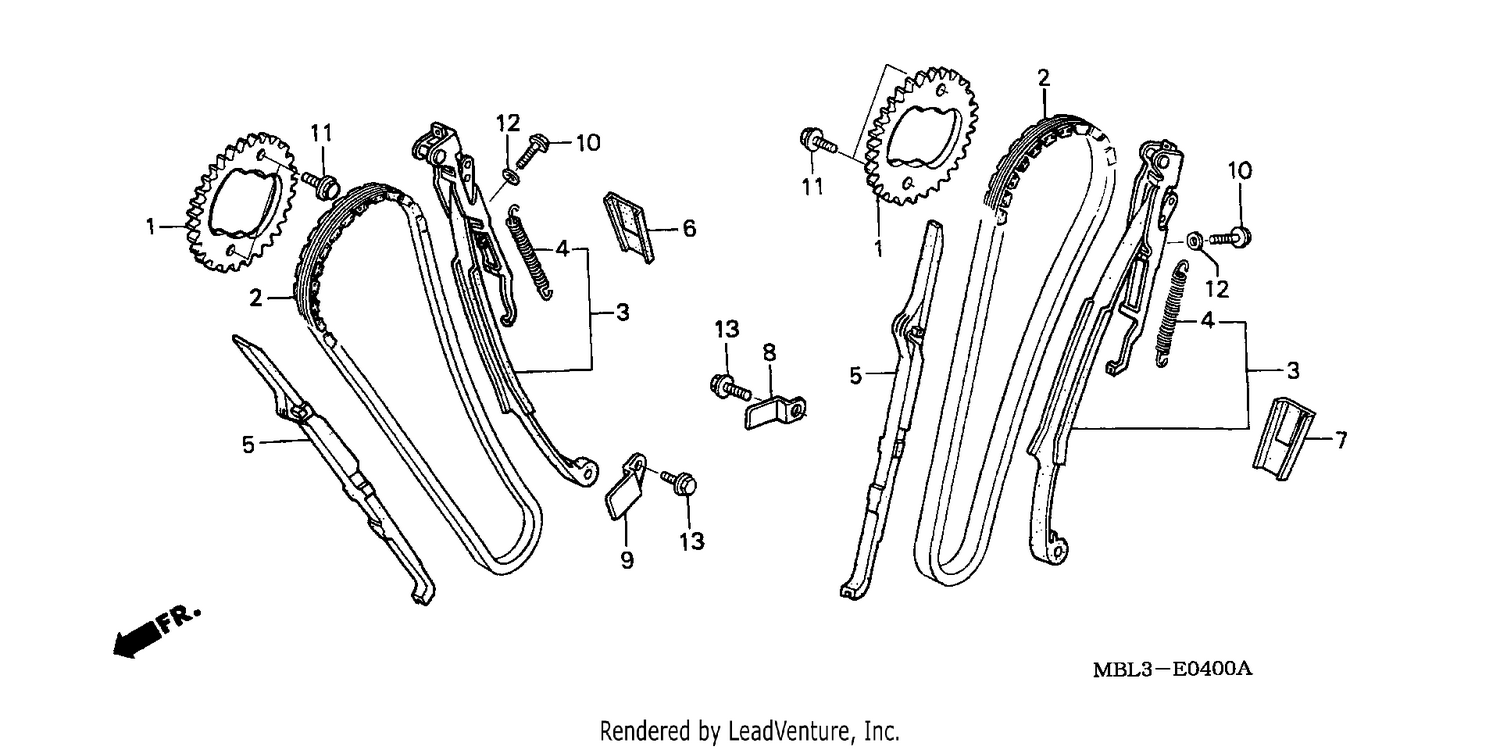 CAM CHAIN/TENSIONER
