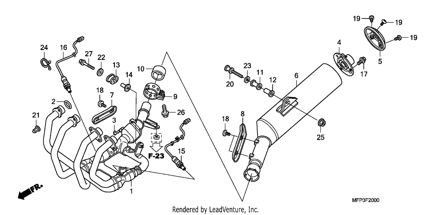 EXHAUST MUFFLER