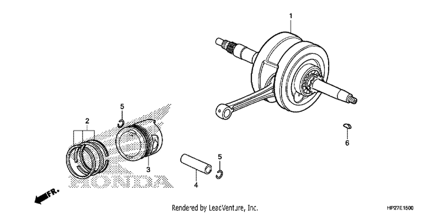  CRANKSHAFT/PISTON