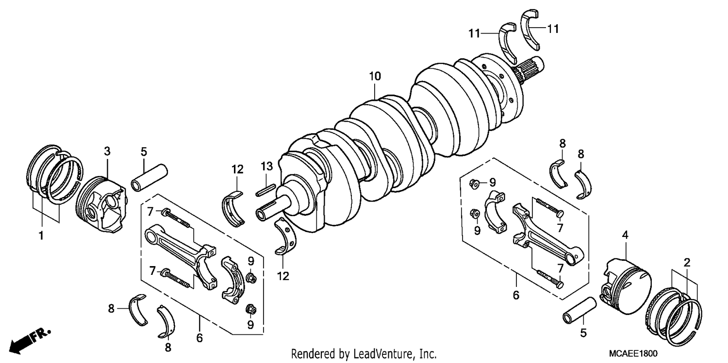 CRANKSHAFT/PISTON