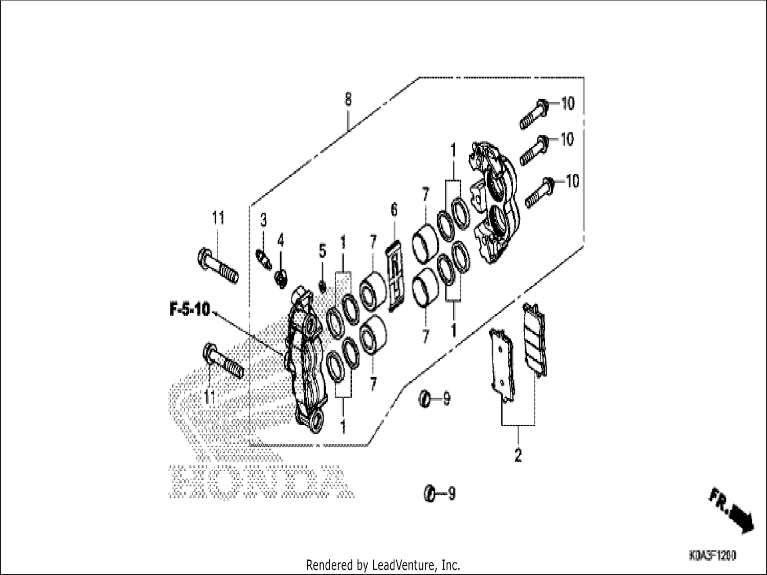  FRONT BRAKE CALIPER