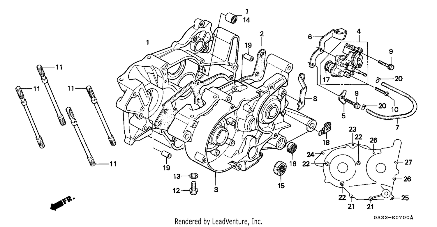CRANKCASE/OIL PUMP