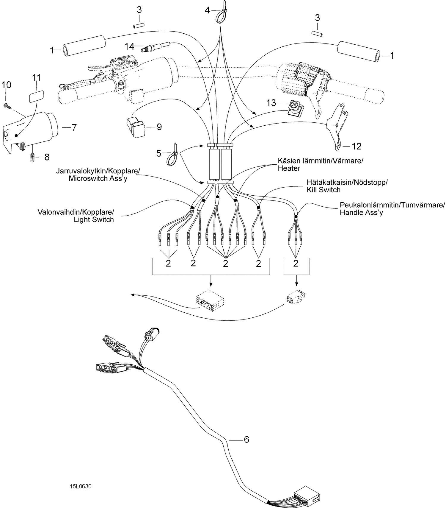 10- Steering Harness