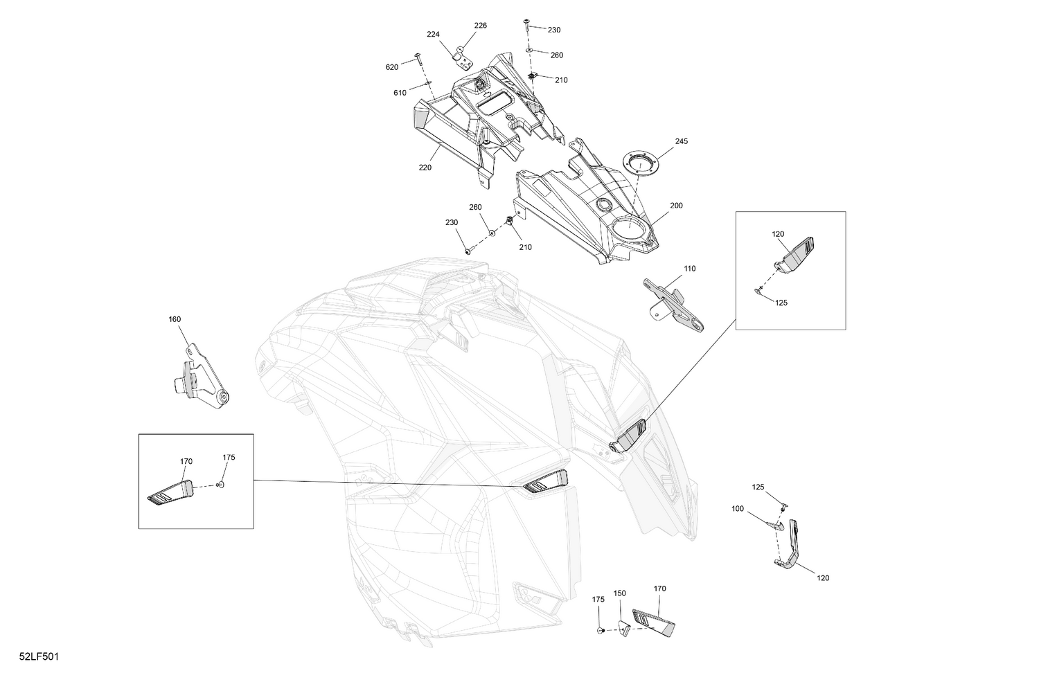 07- Body - Hood Section and WindShield