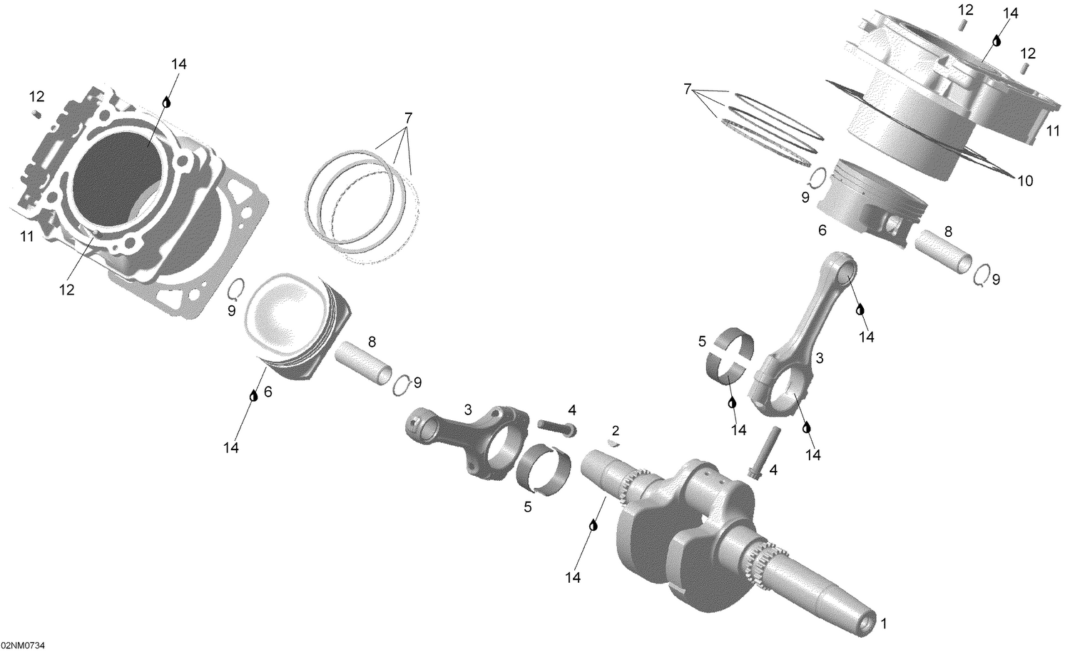 01- Cylinder And Crankshaft