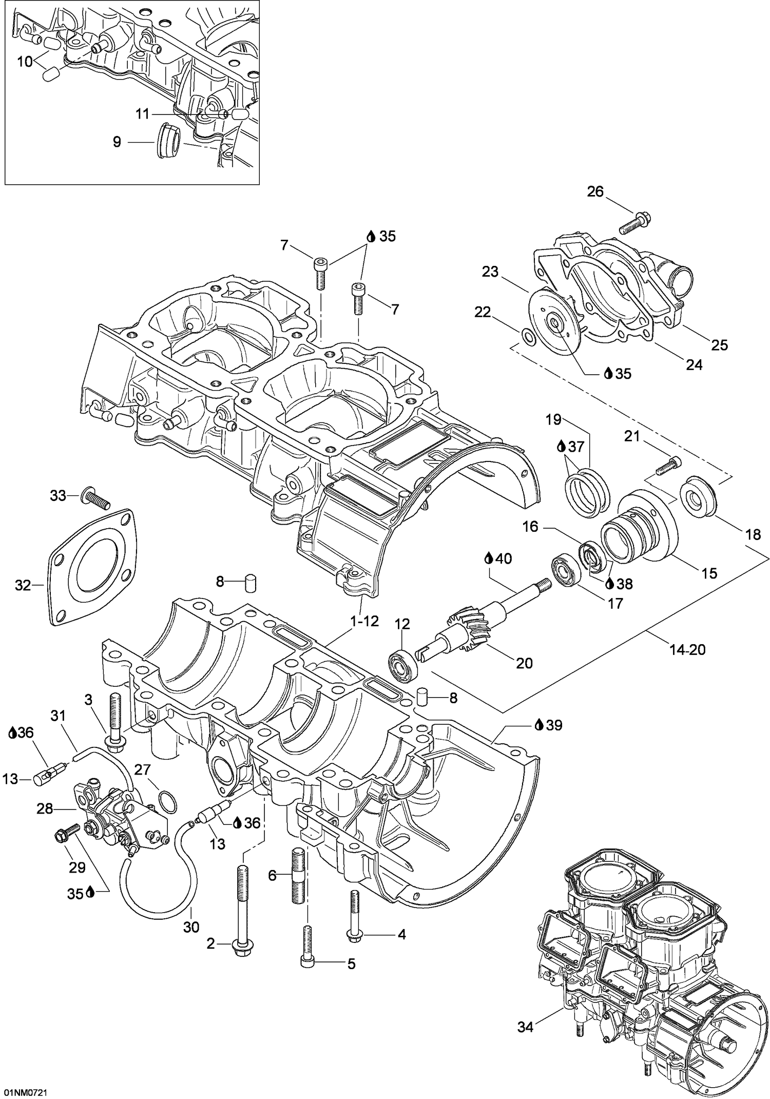 01- Crankcase