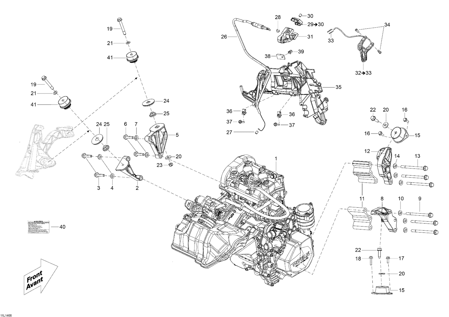 01- Engine And Engine Support