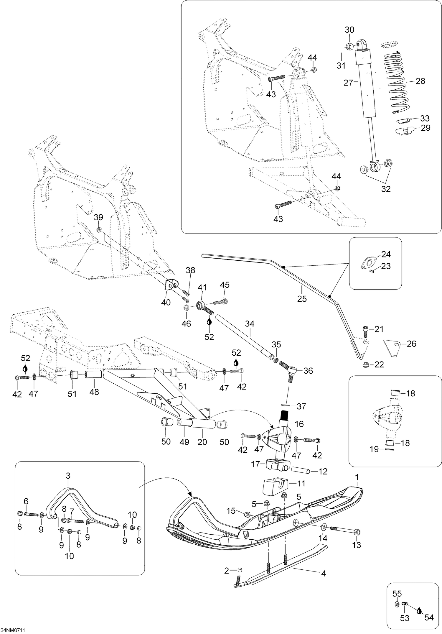 07- Front Suspension And Ski