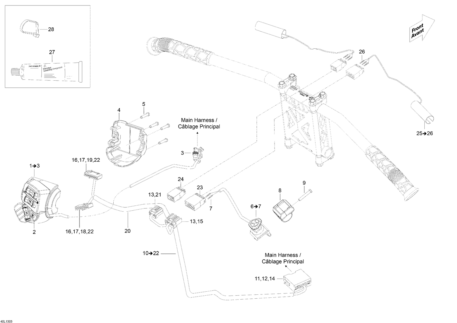 10- Steering Wiring Harness