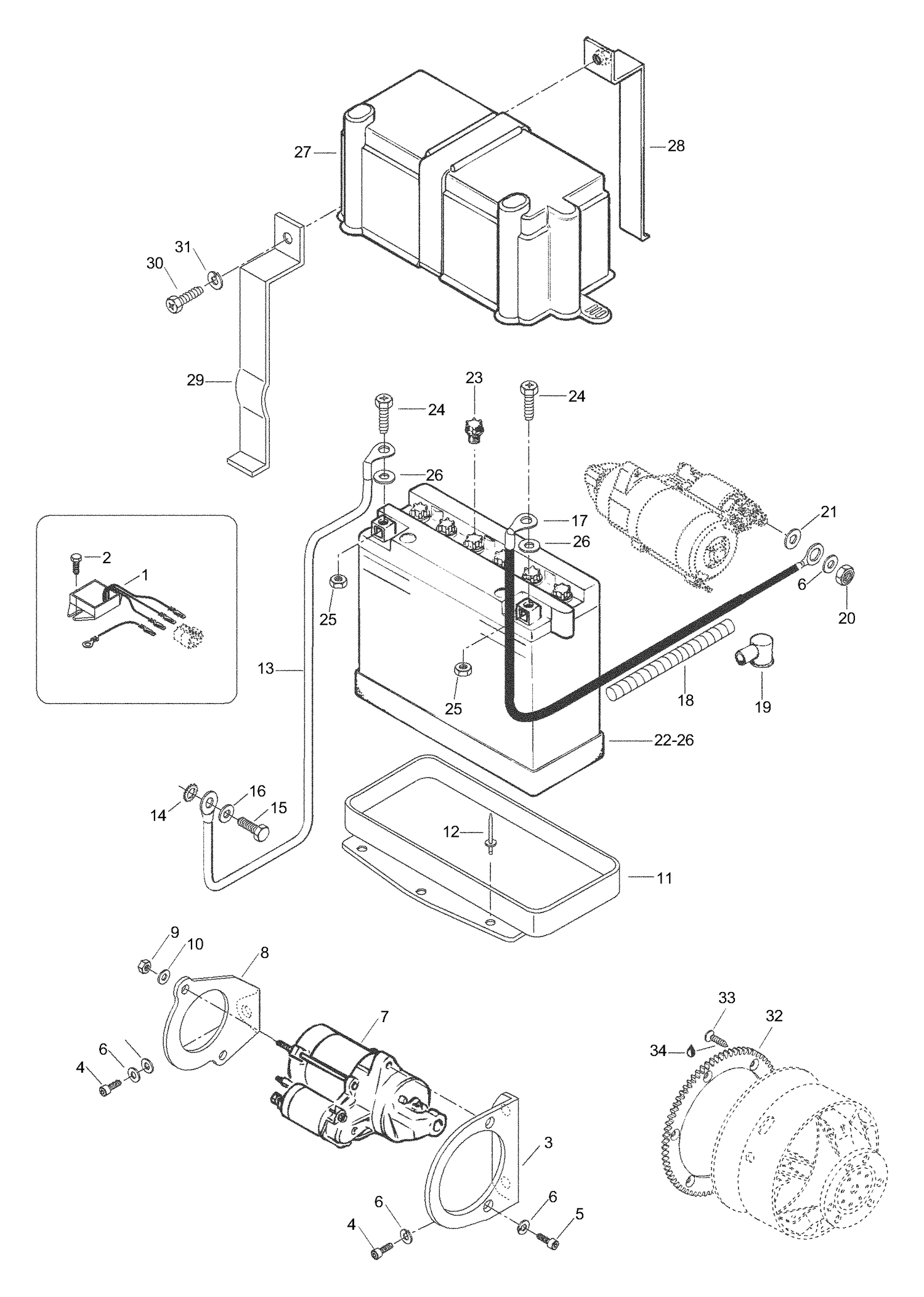 10- Electric Starter