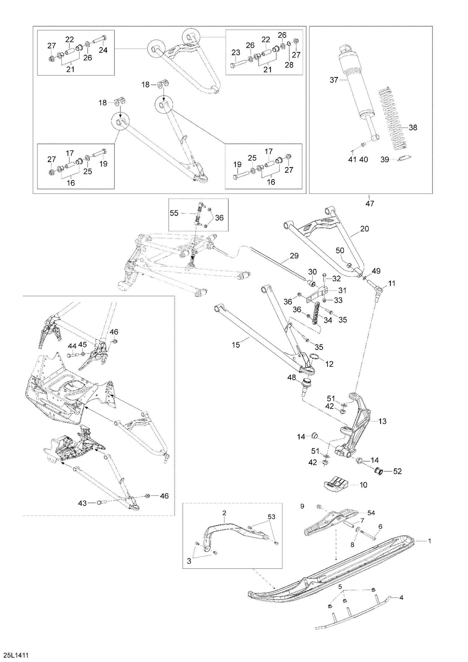 07- Front Suspension And Ski