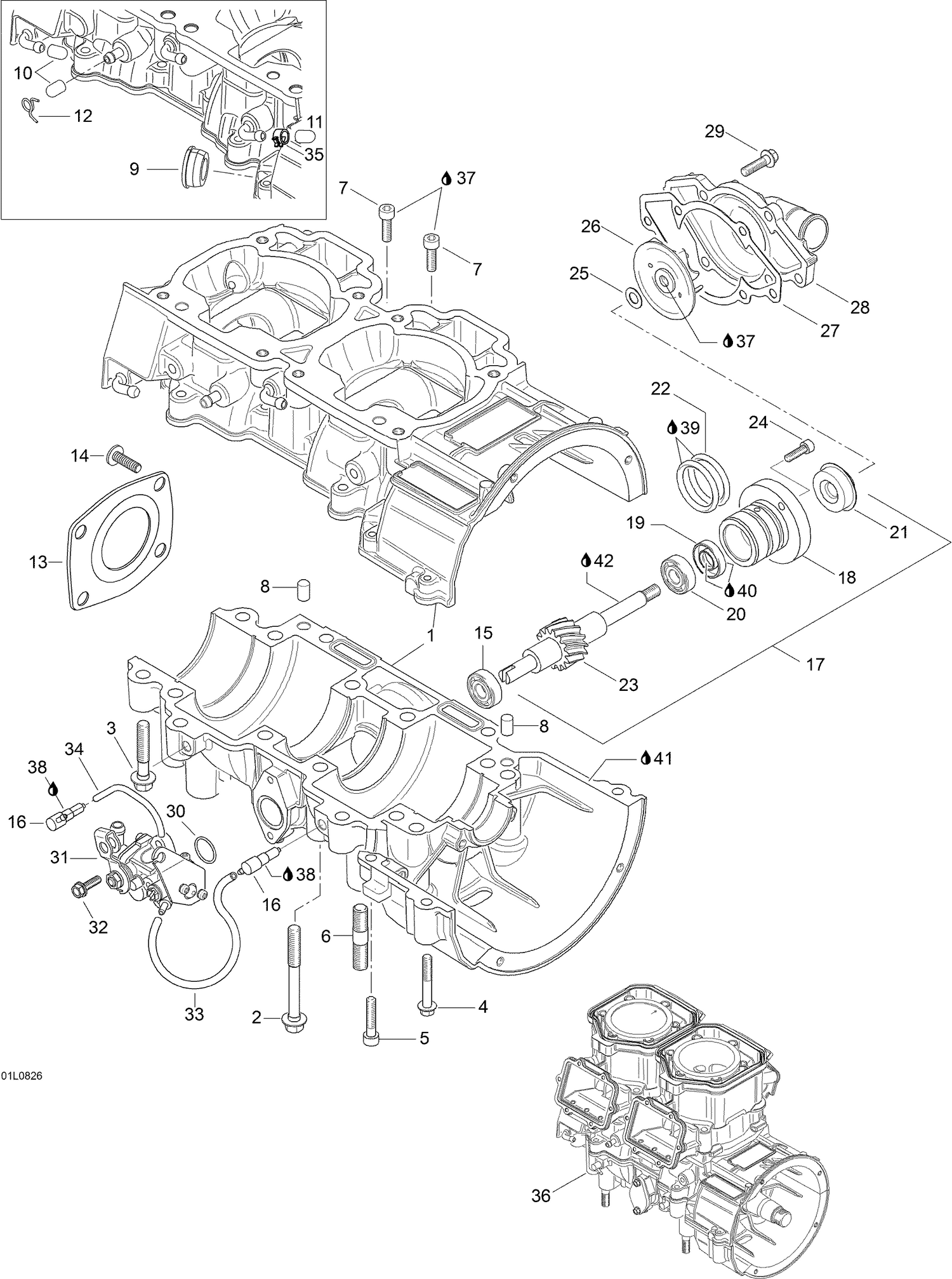 01- Crankcase
