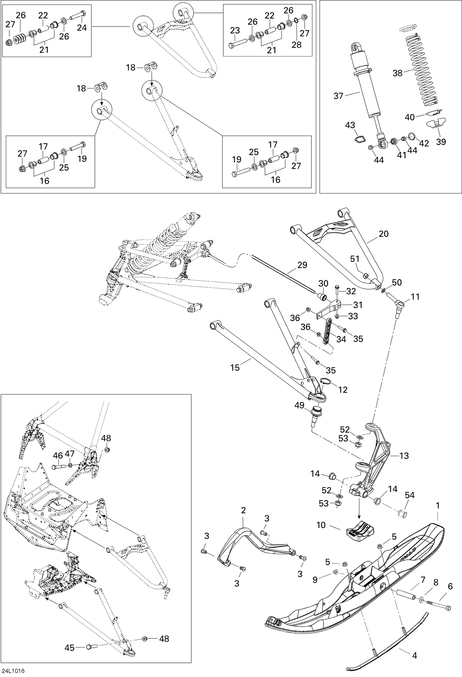 07- Front Suspension And Ski