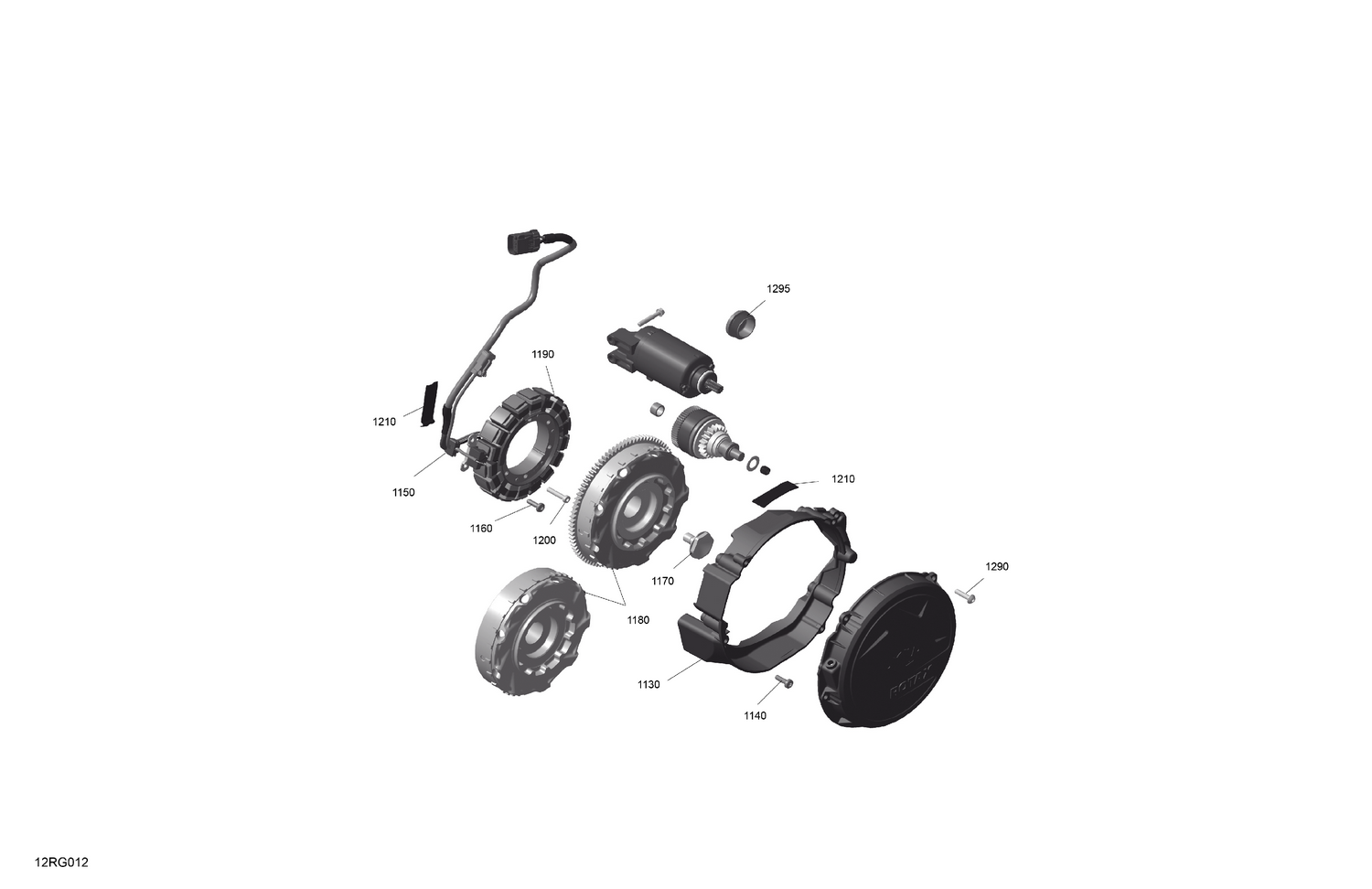 01- ROTAX - Magneto and Electric Starter