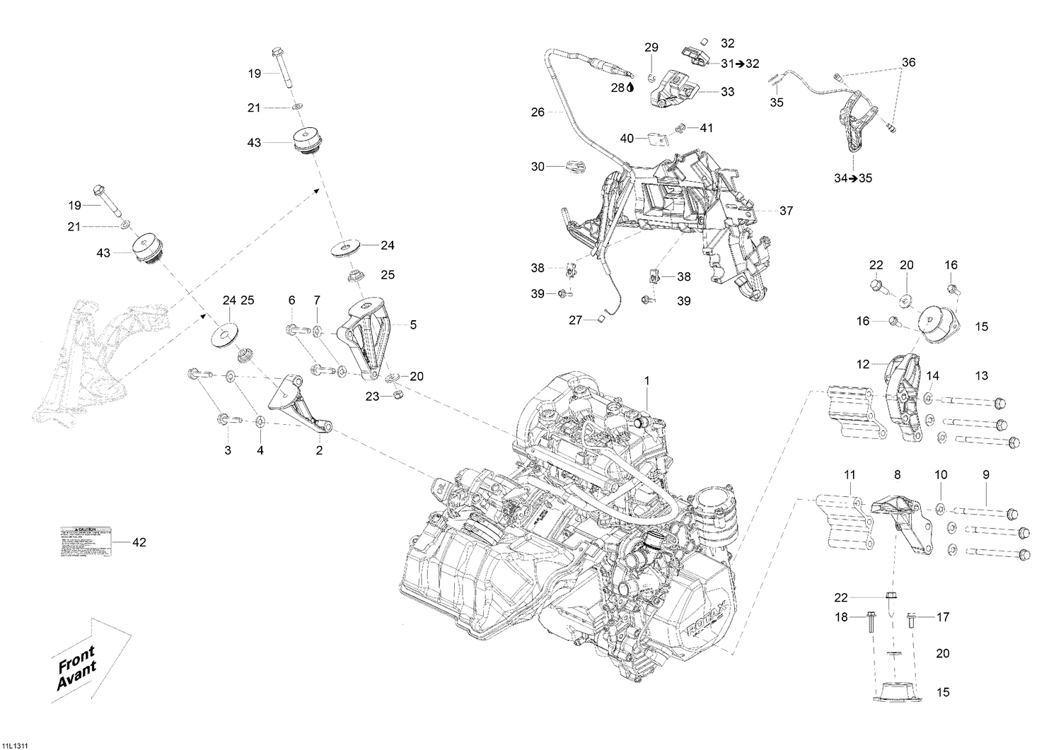 01- Engine And Engine Support