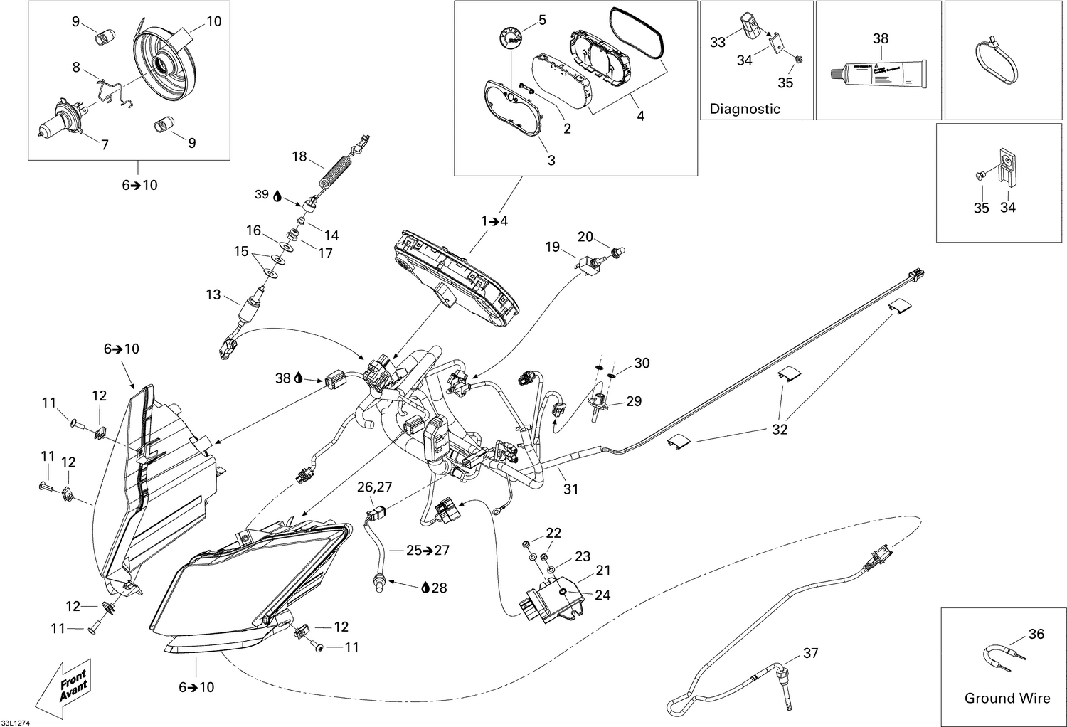 Assembly diagram