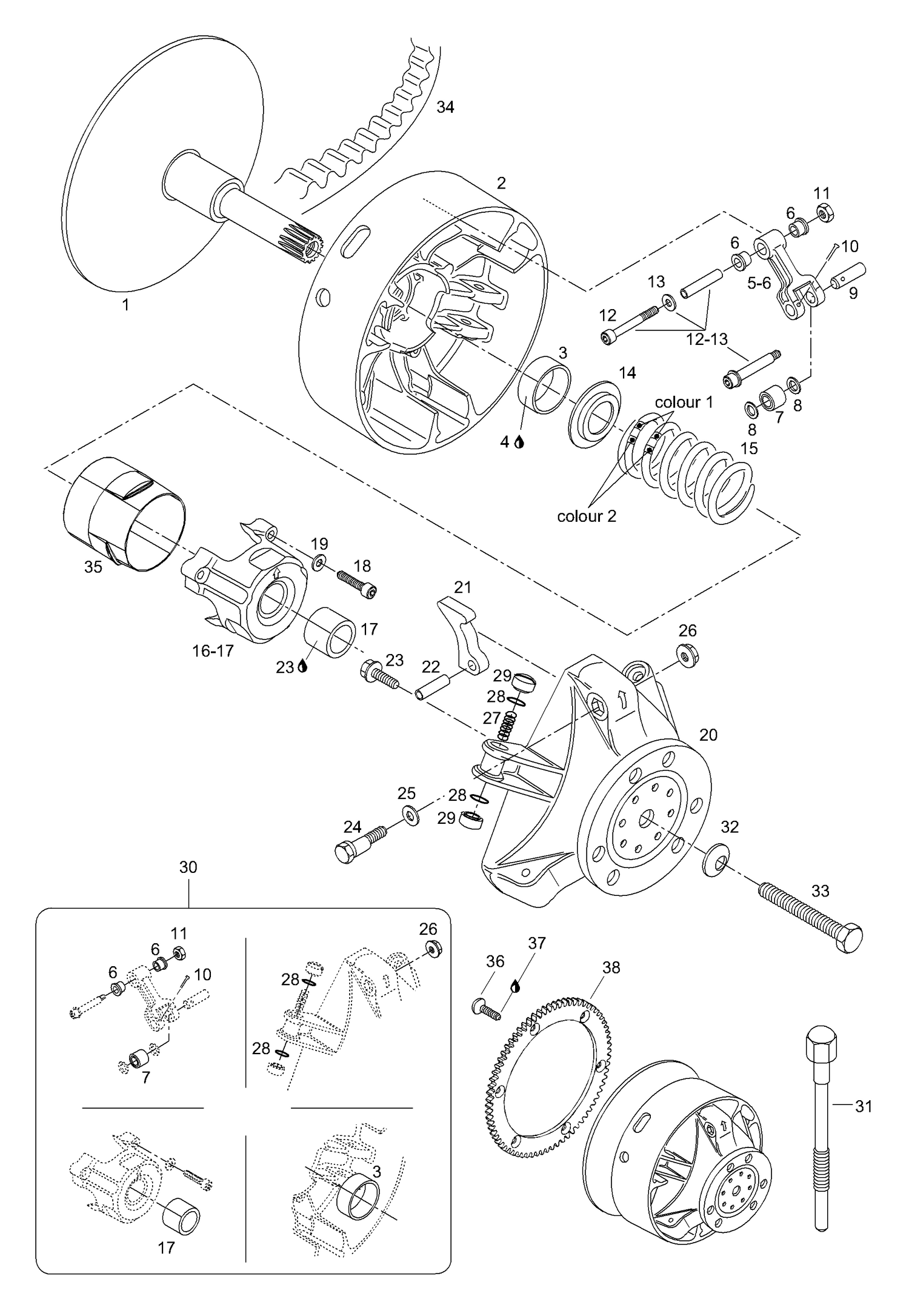 Assembly diagram