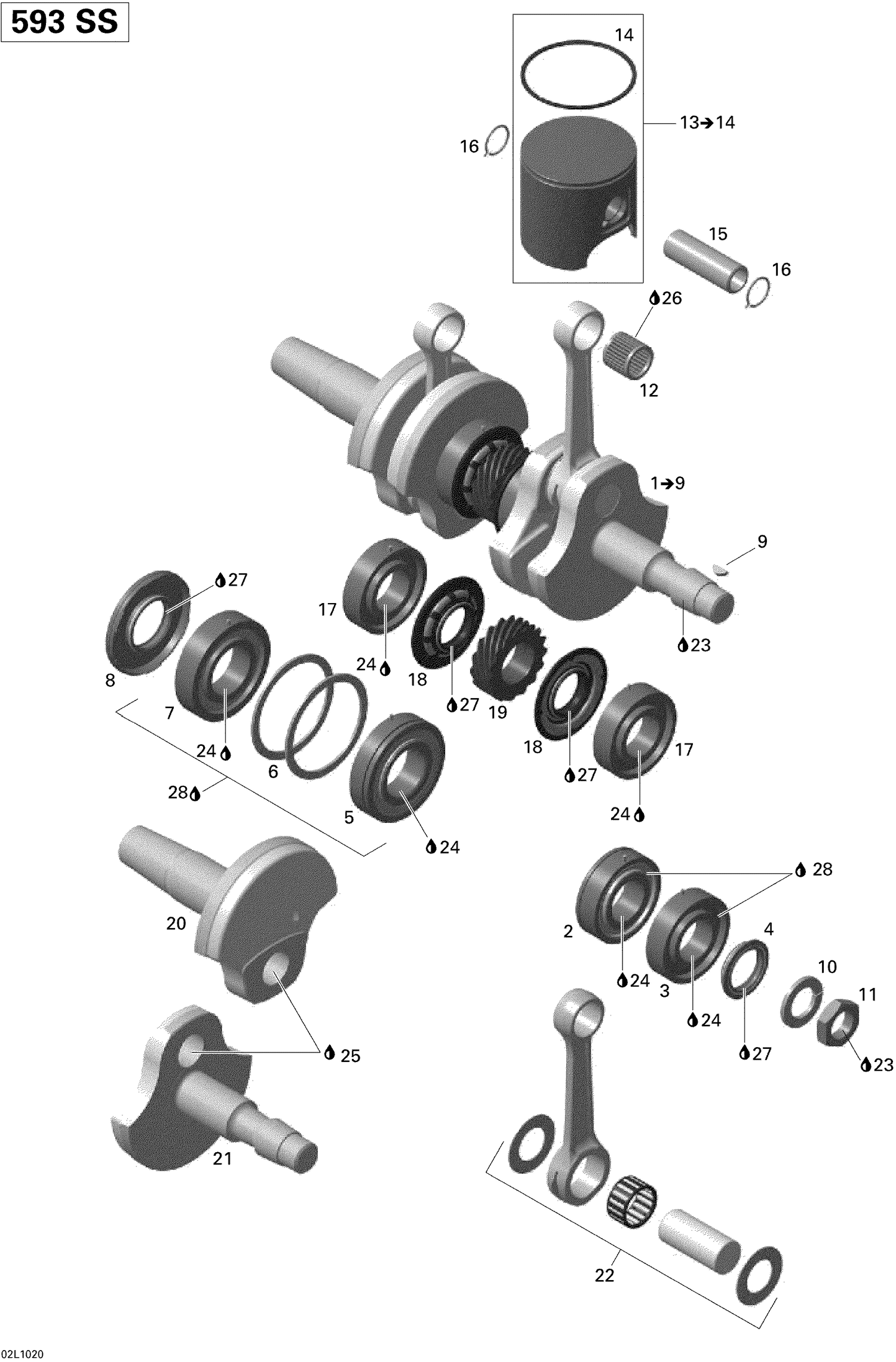 01- Crankshaft And Pistons