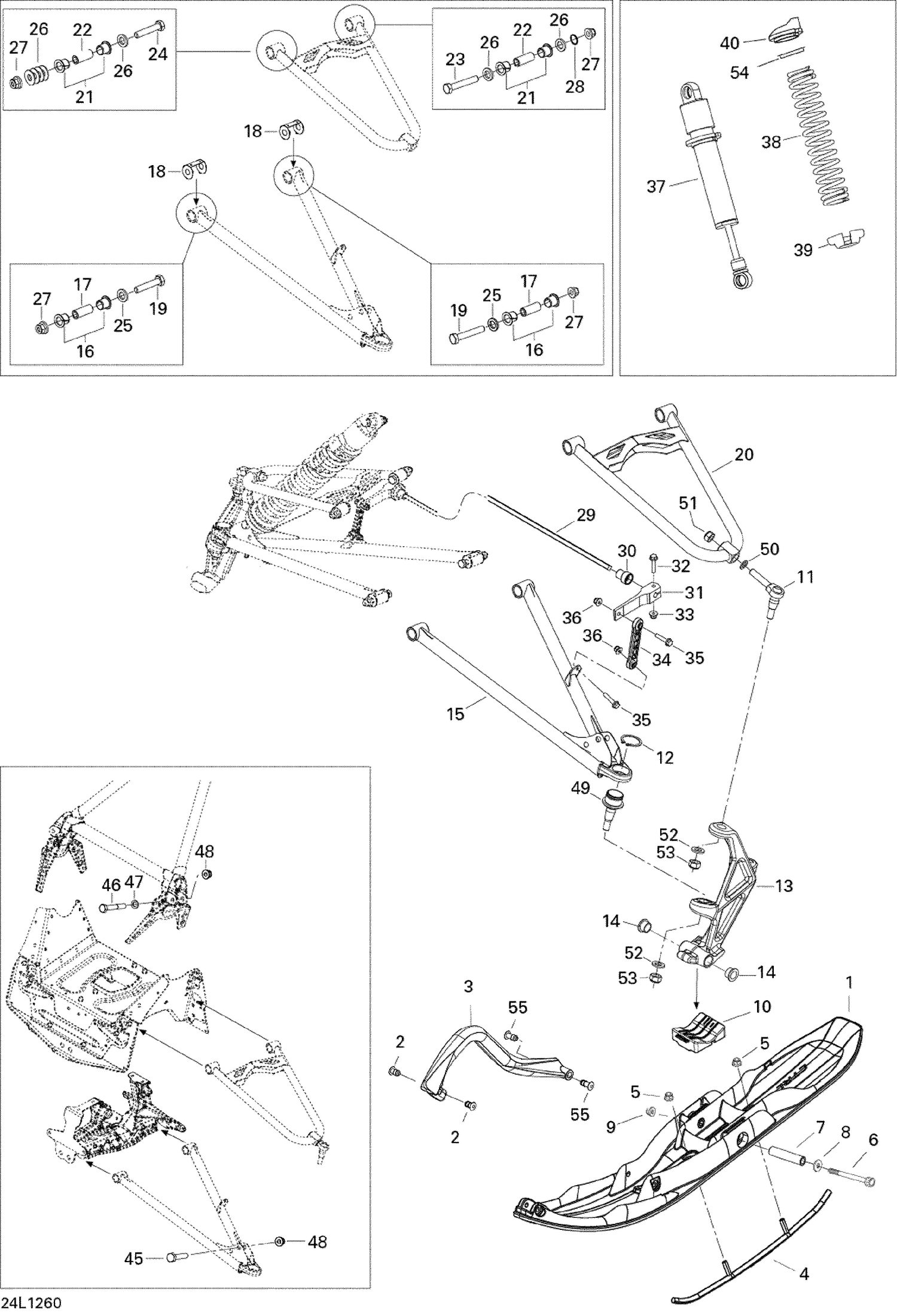 07- Front Suspension And Ski