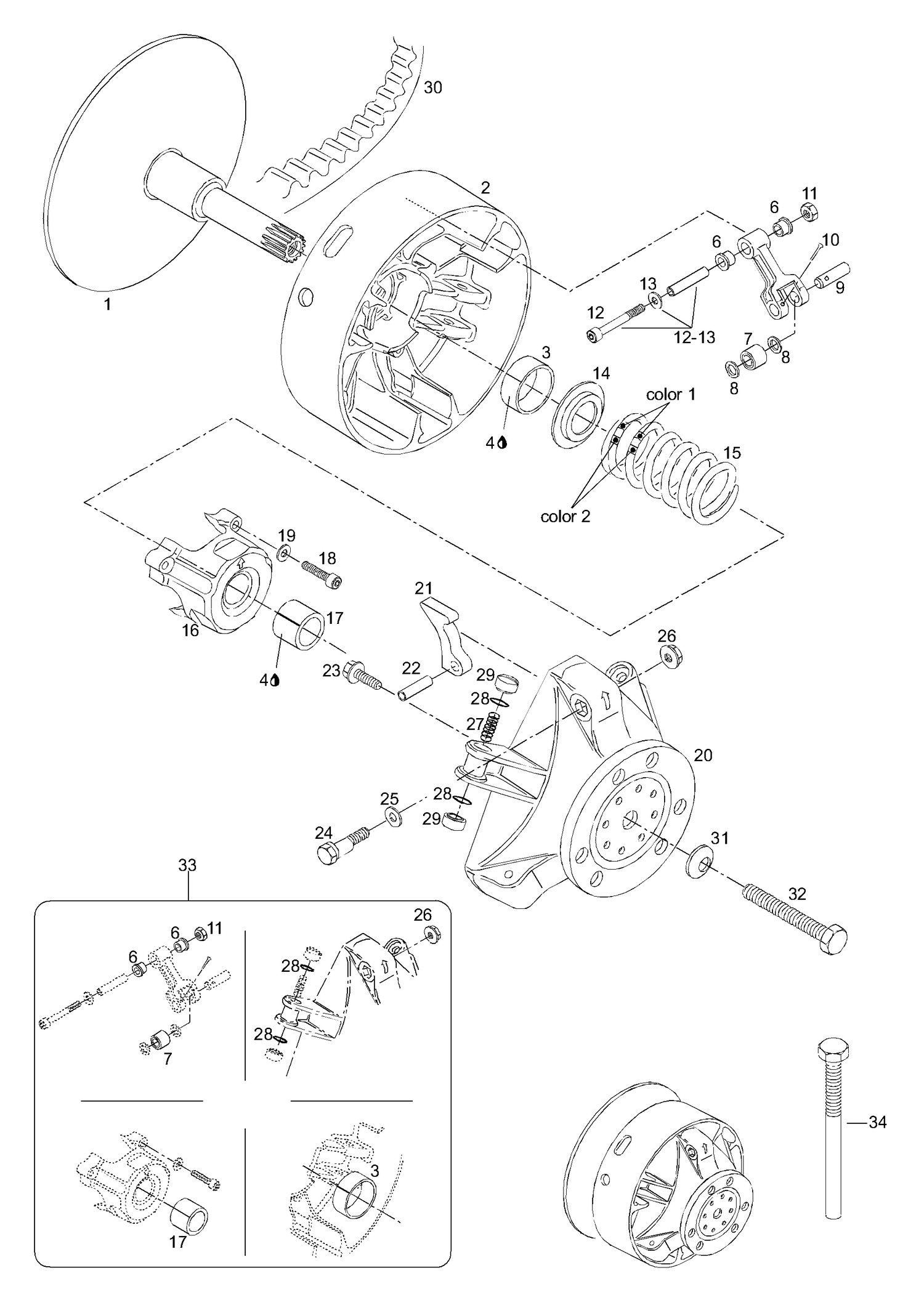 Assembly diagram