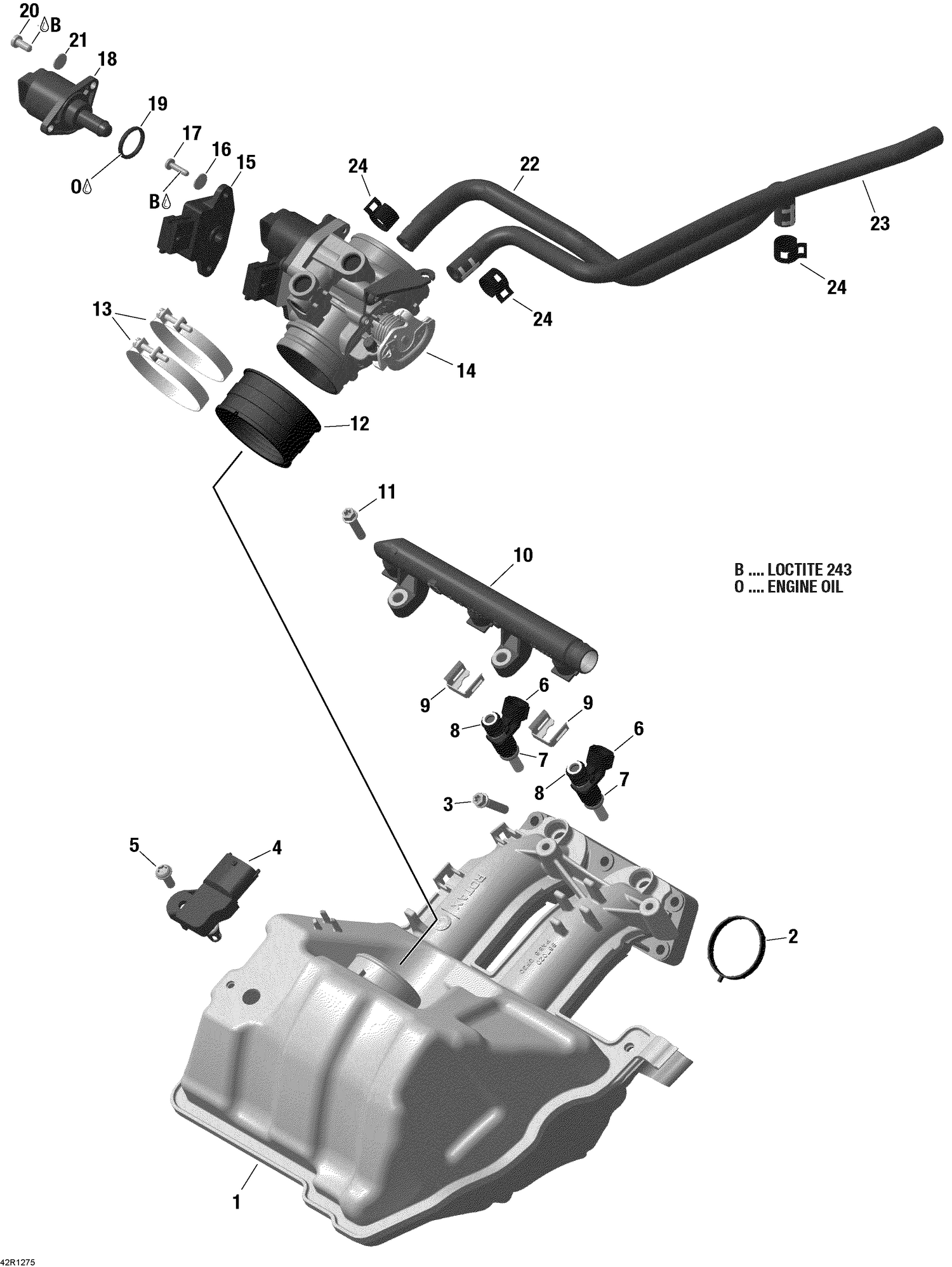 02- Air Intake Manifold And Throttle Body