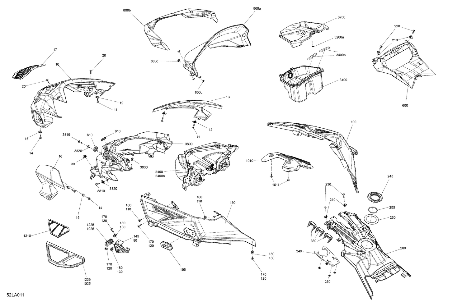 07- Body - Hood Section and WindShield