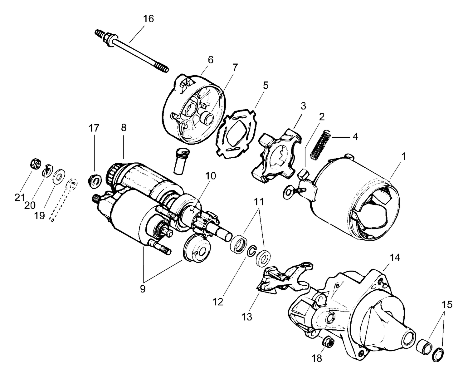 10- Electric Starter