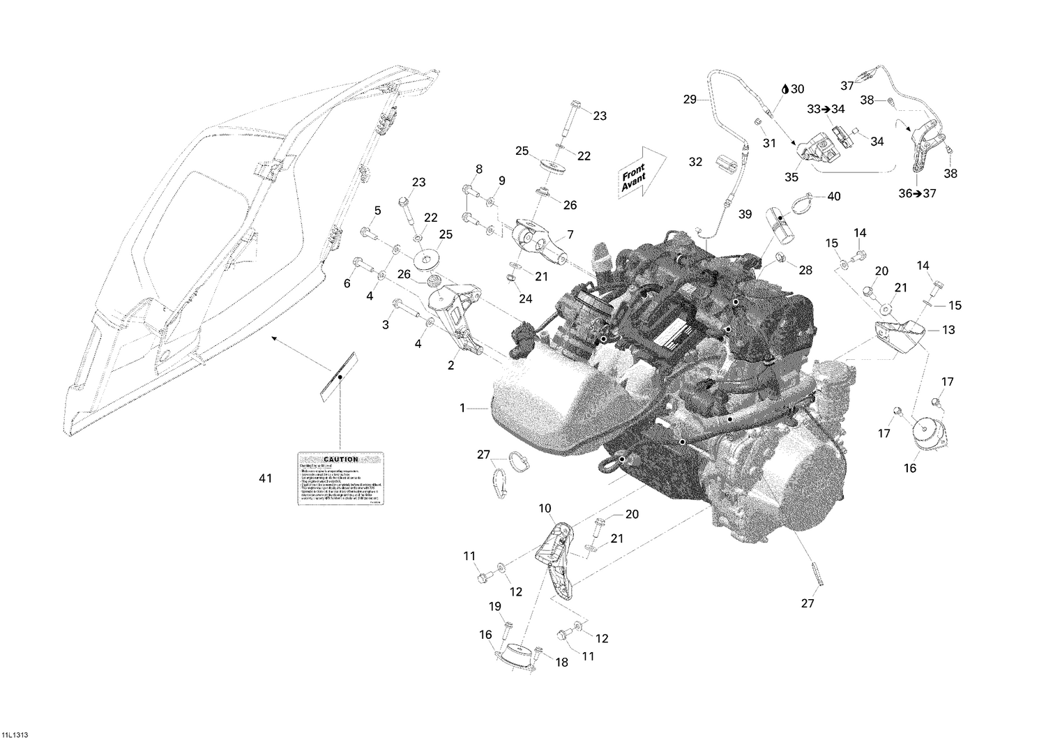 01- Engine And Engine Support