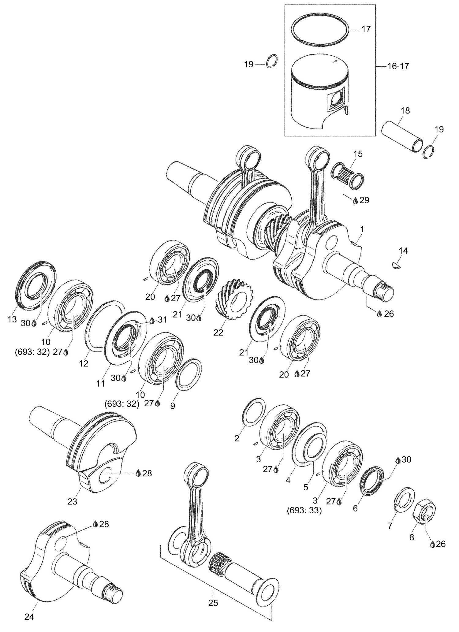 01- Crankshaft Assy