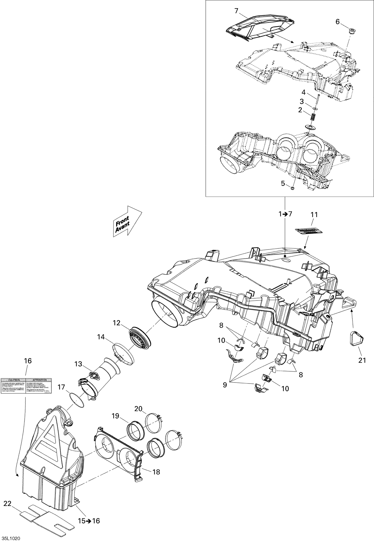Assembly diagram
