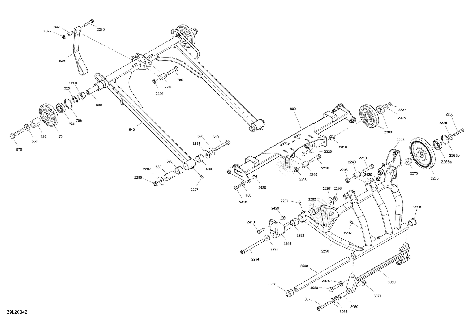 08- Suspension, Rear - System - Upper Section - Package Alpine