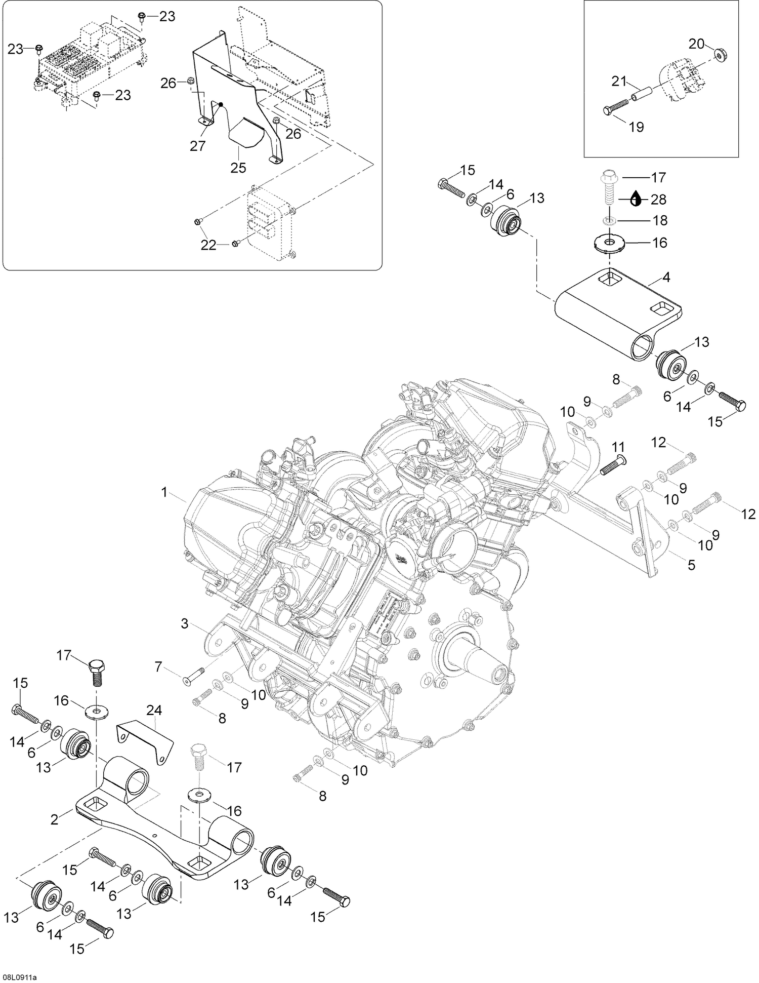 01- Engine And Engine Support