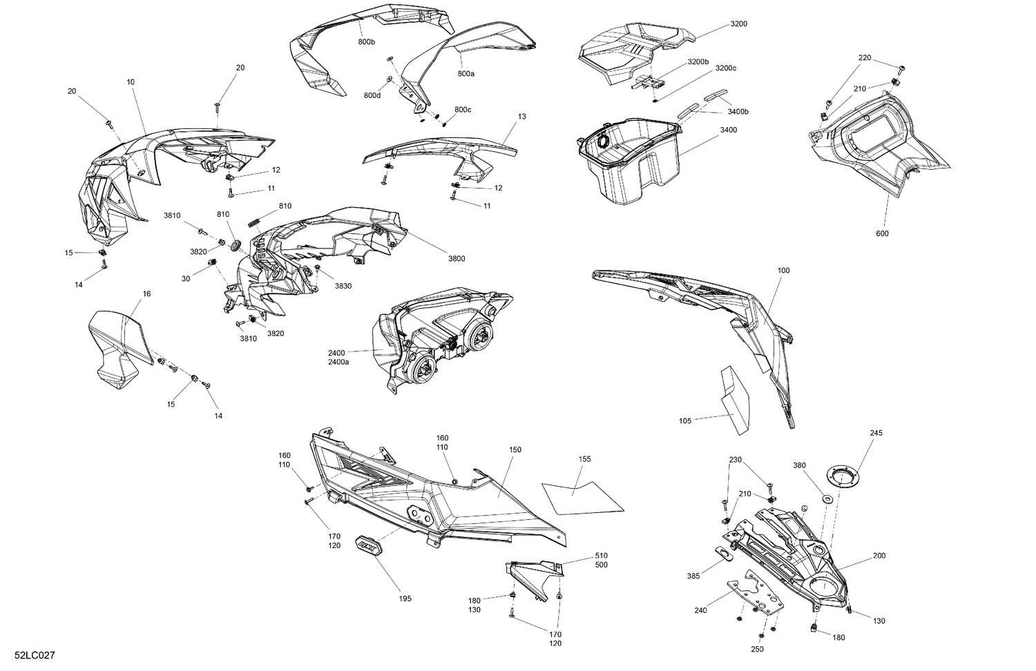 07- Body - Hood Section and WindShield