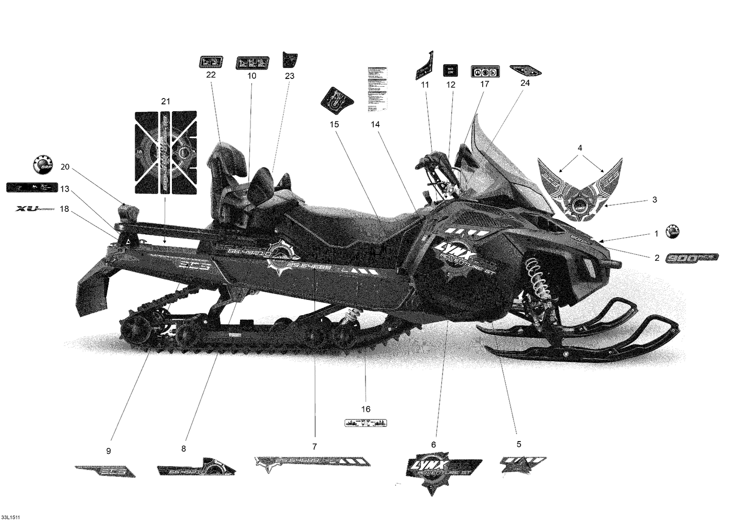 Assembly diagram
