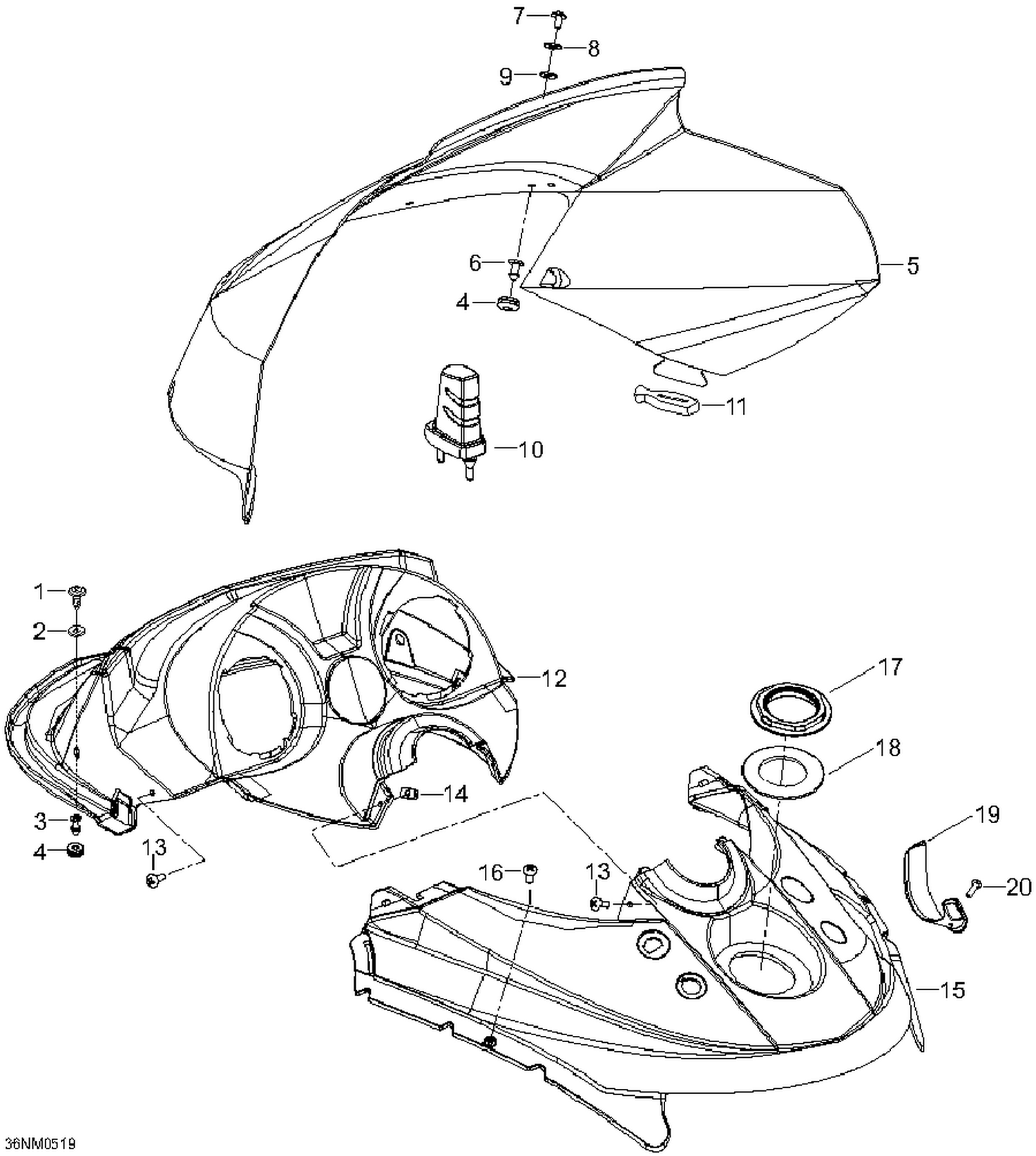 09- Windshield And Console