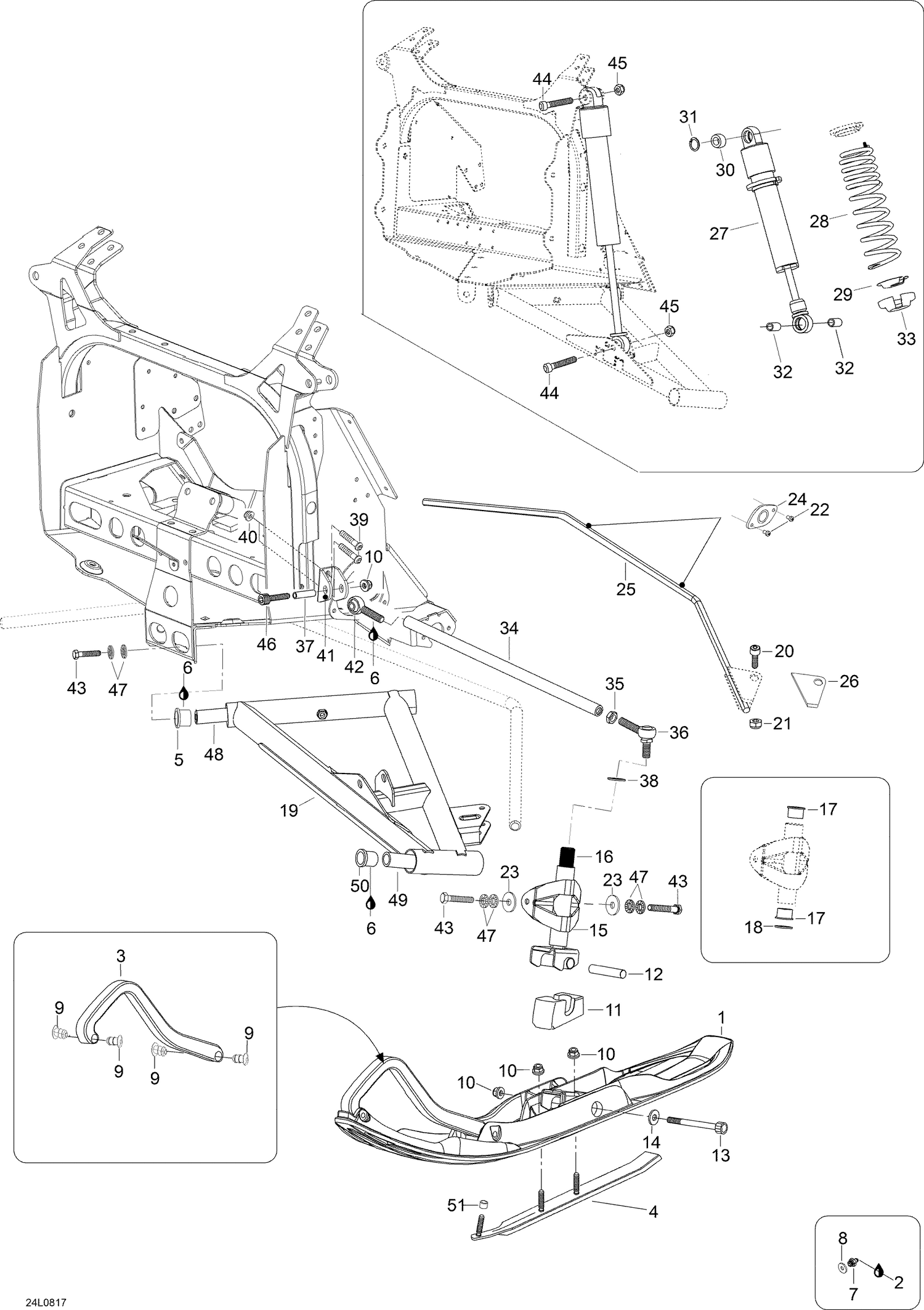 07- Front Suspension And Ski