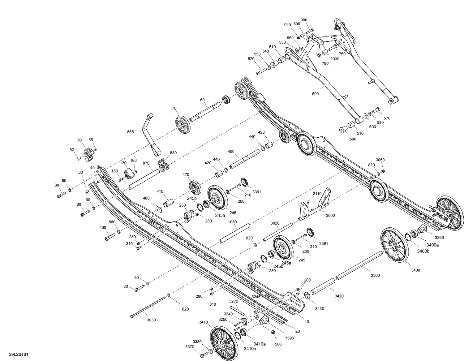 08- Suspension, Rear - Lower Section - PRO