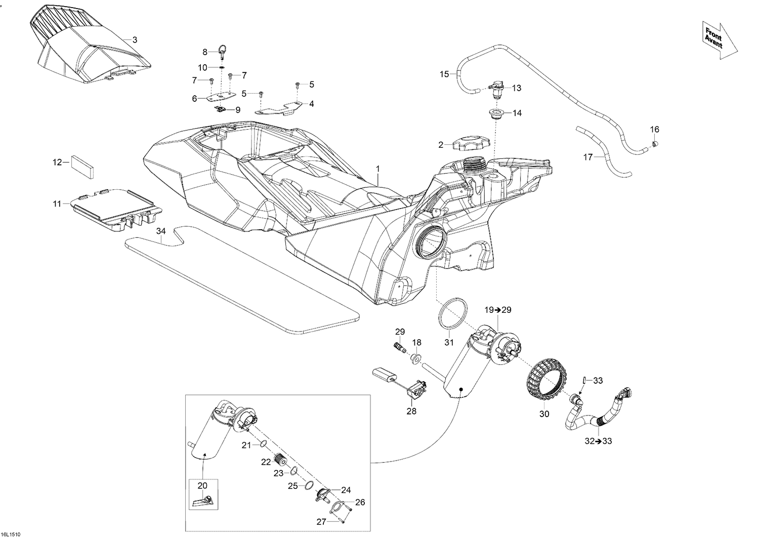 Assembly diagram