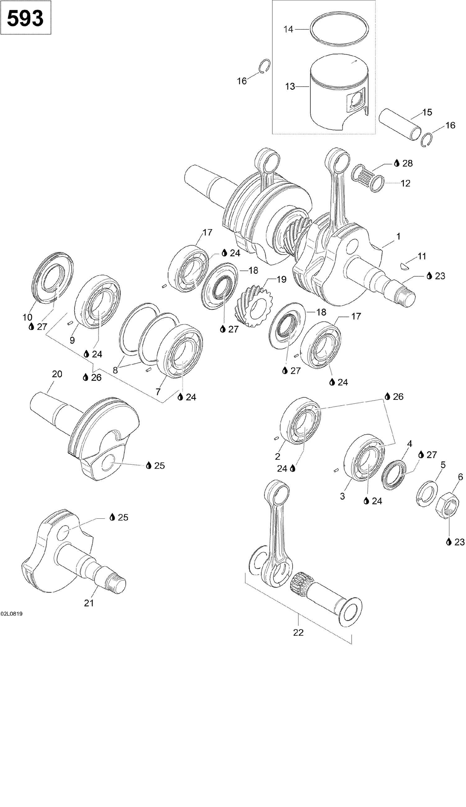 01- Crankshaft 593