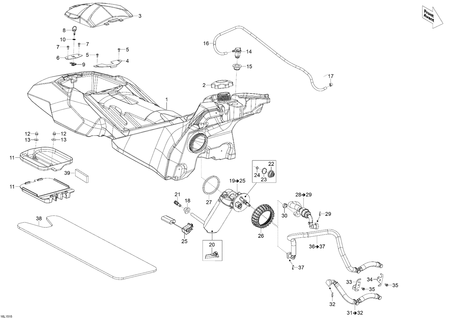 Assembly diagram