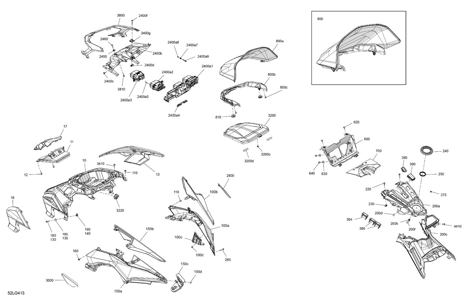 07- Body - Hood Section and WindShield