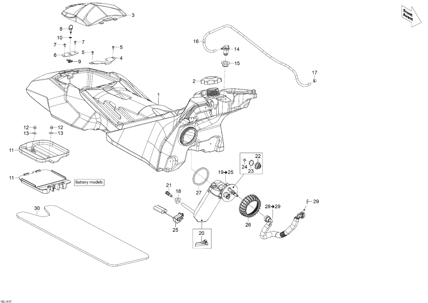Assembly diagram