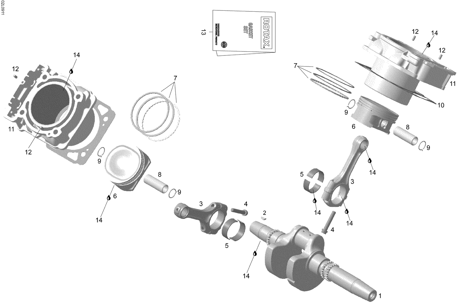 01- Cylinder And Crankshaft