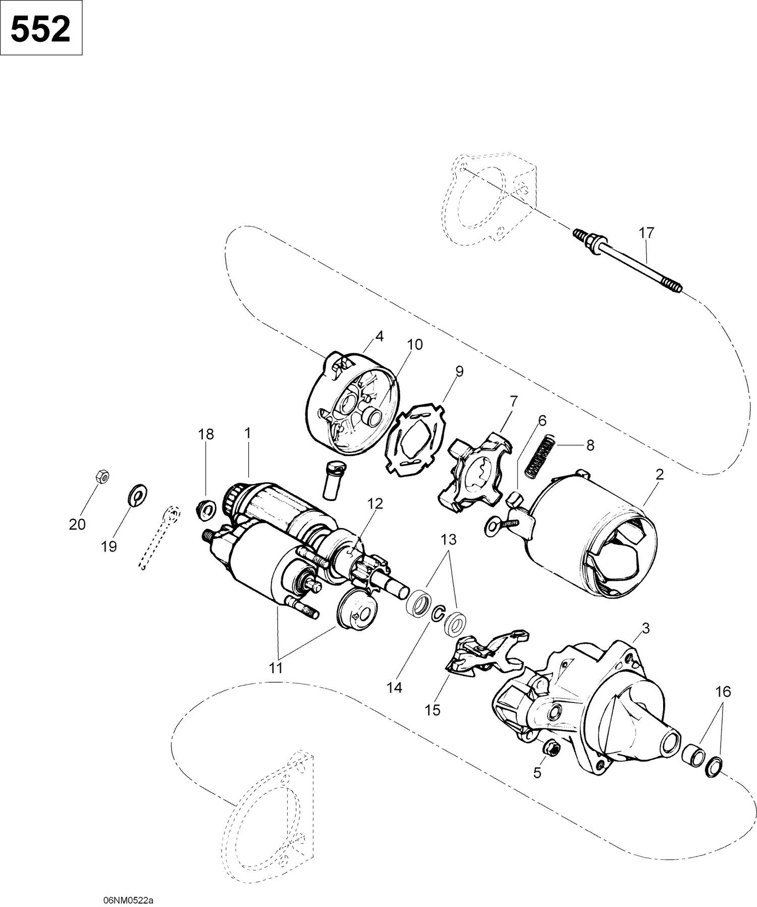 04- Electric Starter, 552