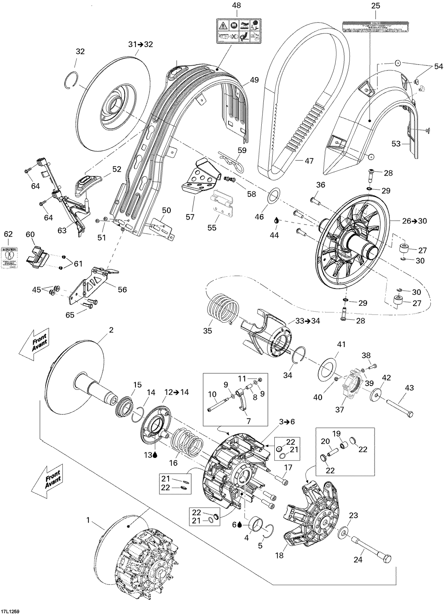 Assembly diagram