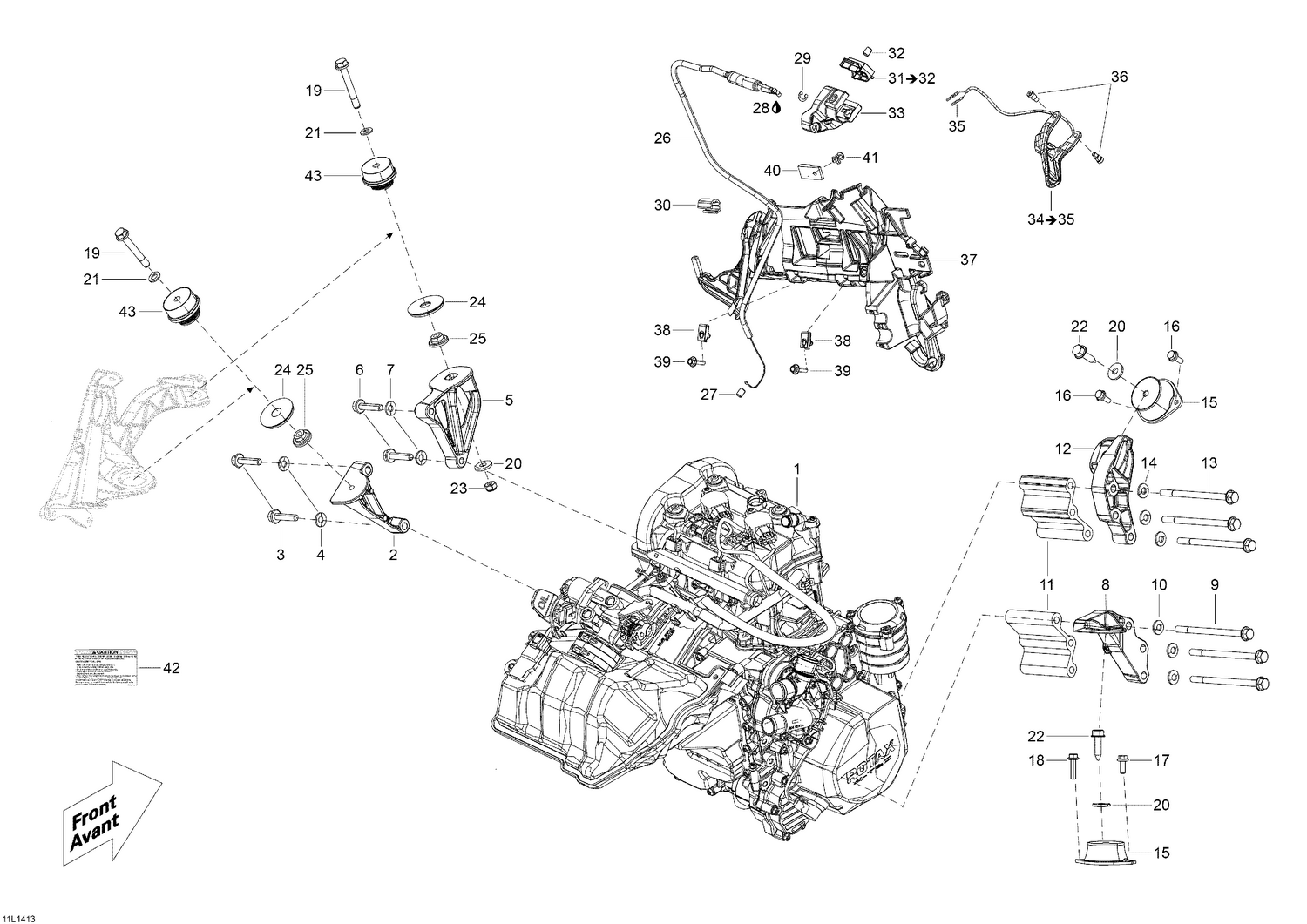 01- Engine And Engine Support