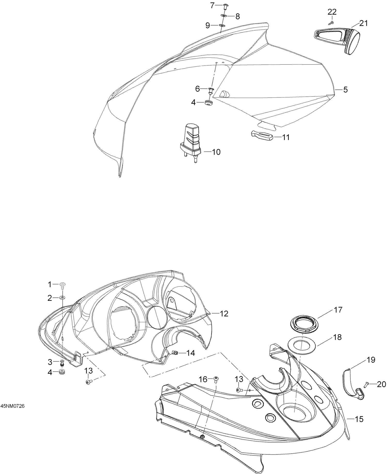 09- Windshiel And Console