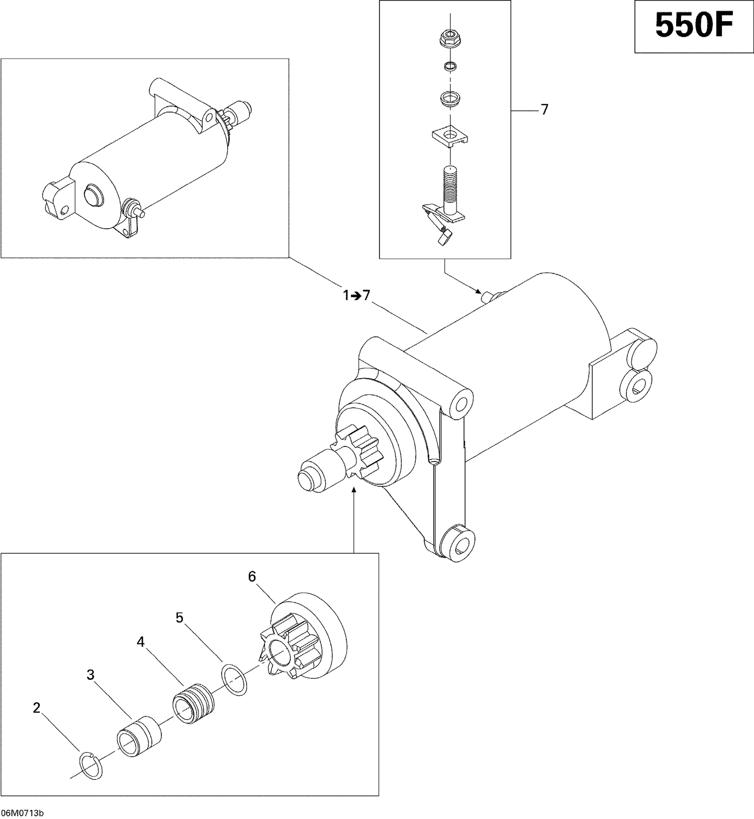 04- Electric Starter 550F