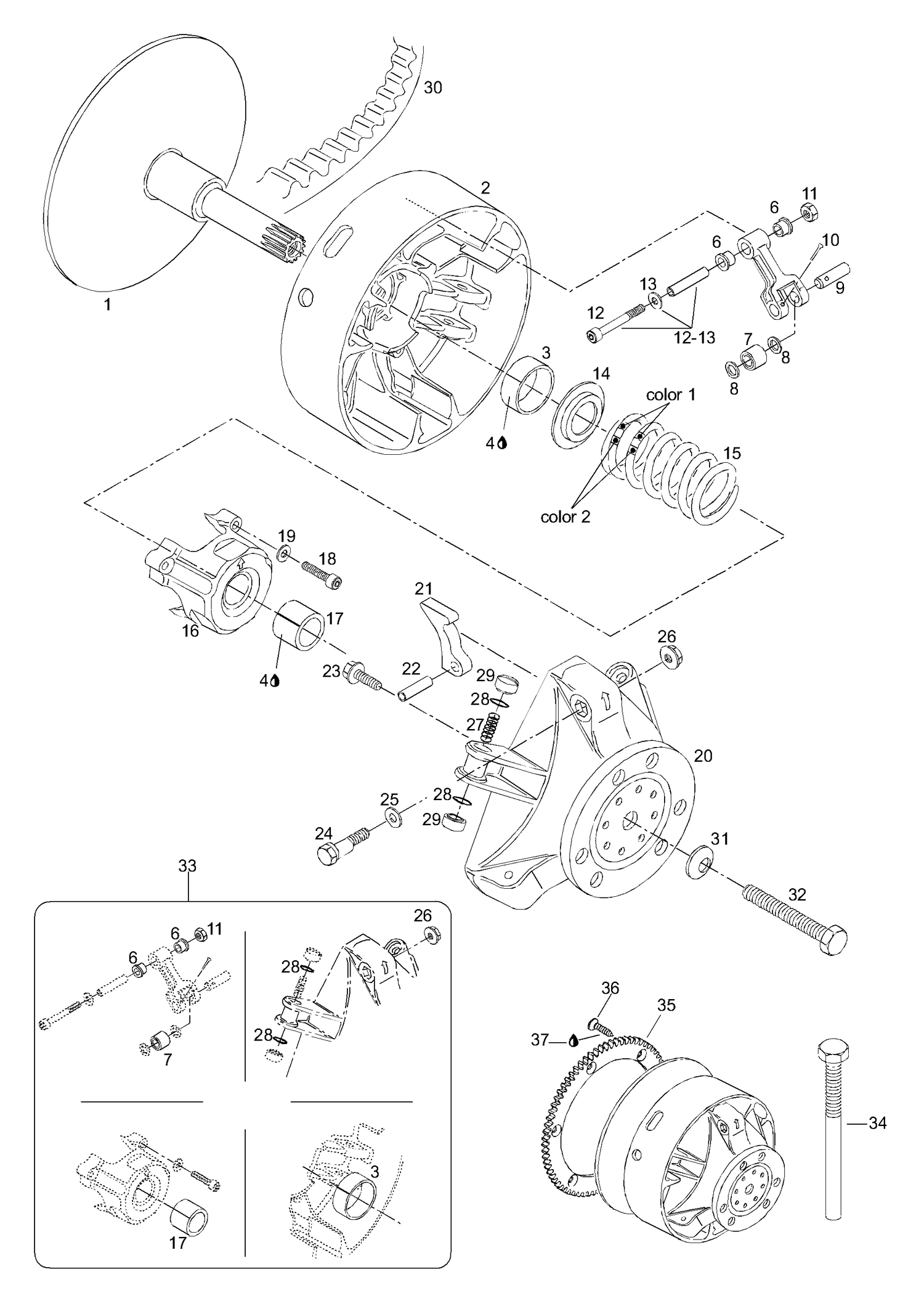 Assembly diagram