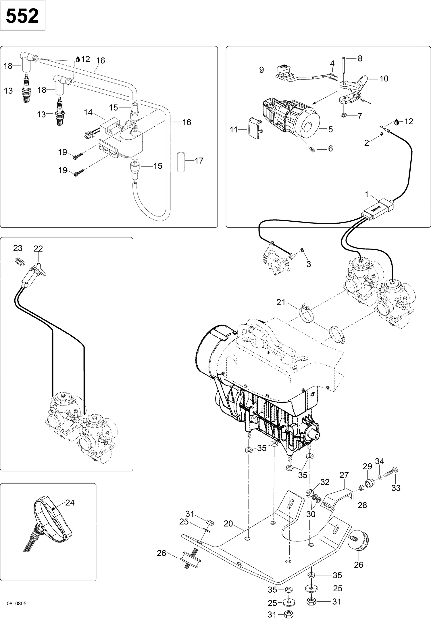 01- Engine And Engine Support 552